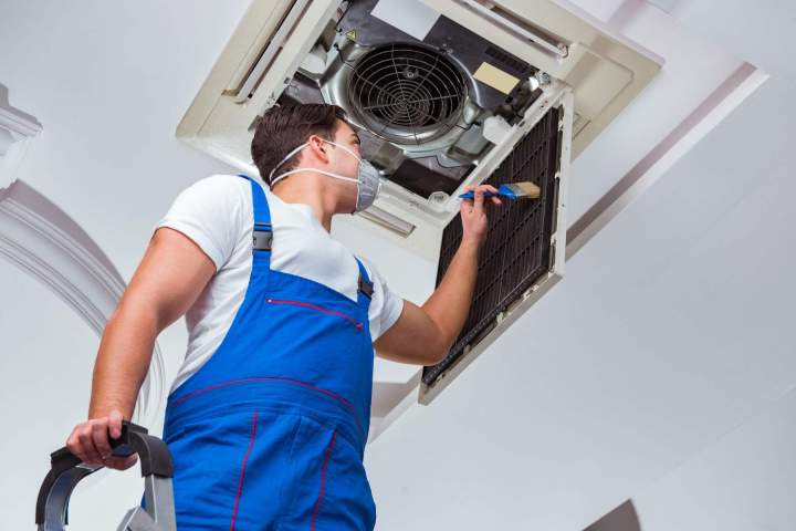 Entretien système climatisation Changé
